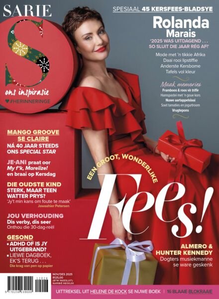 Sarie – November-December 2025 Cover