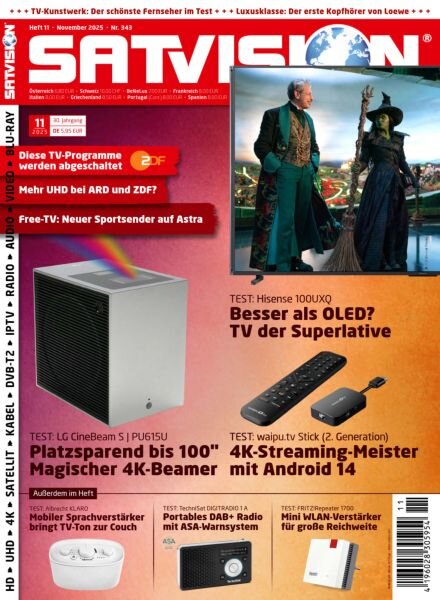 Satvision – November 2025 Cover