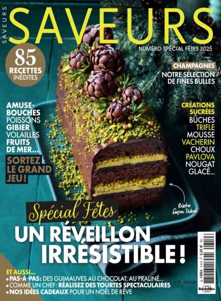 Saveurs France – Special Fetes 2025 Cover