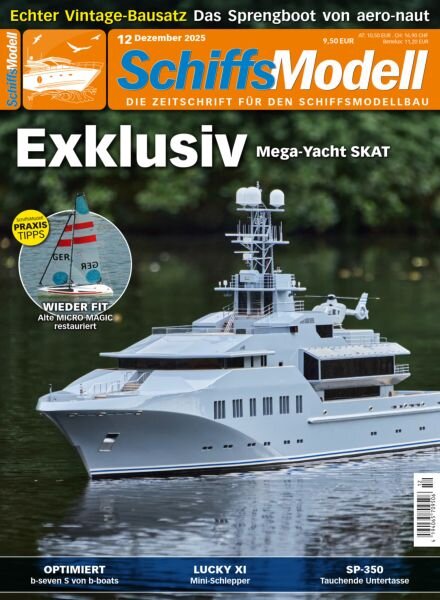 SchiffsModell – Dezember 2025 Cover