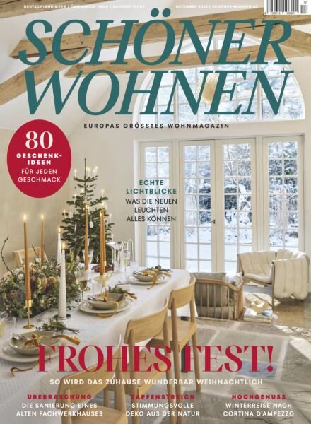 Schoner Wohnen – Dezember 2025 Cover