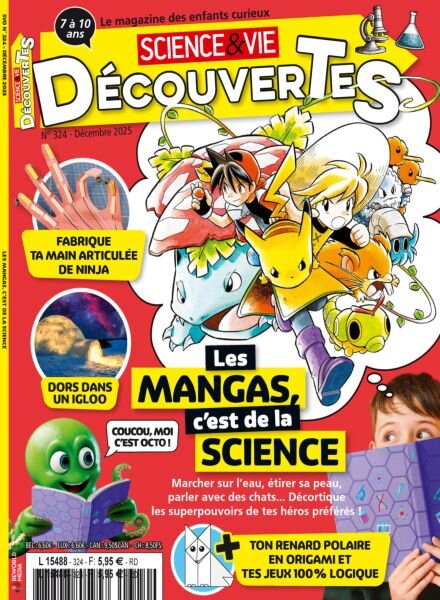 Science & Vie Decouvertes – Decembre 2025 Cover