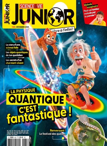 Science & Vie Junior – Decembre 2025 Cover