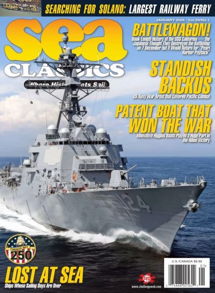 Sea Classics – January 2026 Cover