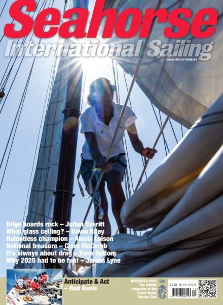 Seahorse International Sailing – December 2025 Cover