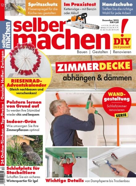 Selber Machen – Dezember 2025 Cover