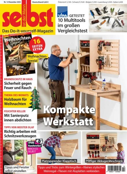 Selbst ist der Mann – Dezember 2025 Cover