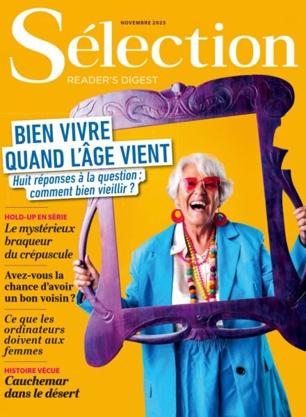 Selection Reader’s Digest France – Novembre 2025 Cover