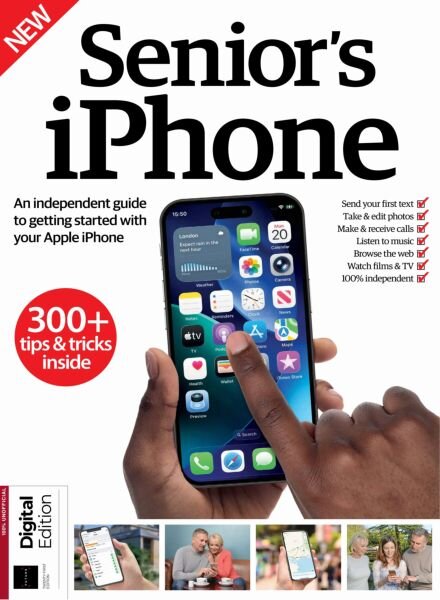 Senior’s iPhone – 21st Edition – November 2025 Cover