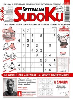 Settimana Sudoku – 21 Novembre 2025