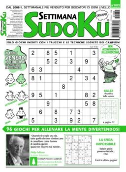 Settimana Sudoku – 28 Novembre 2025