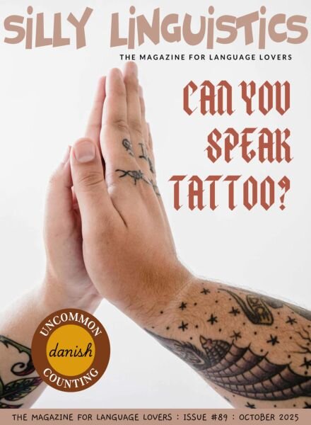 Silly Linguistics – Issue 89 2025 Cover