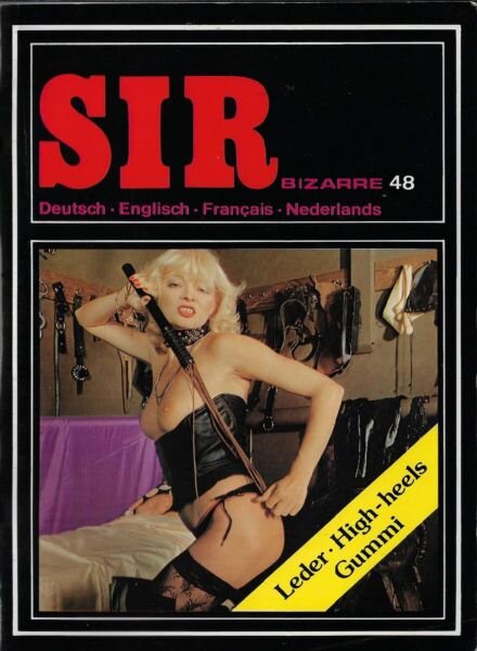 Sir Bizarre – Nr 48 1986 Cover