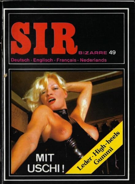 Sir Bizarre – Nr 49 1986 Cover