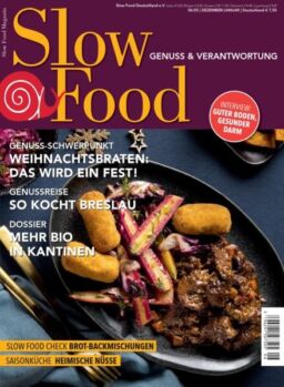 Slow Food Magazin – Dezember 2025-Januar 2026