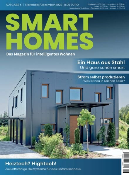 Smart Homes – November-Dezember 2025 Cover