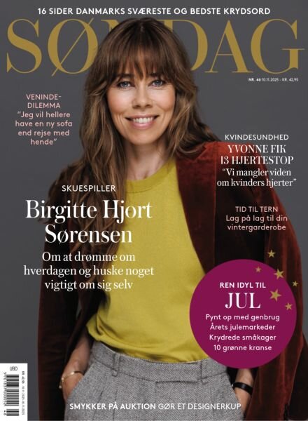 Sondag – 10 November 2025 Cover