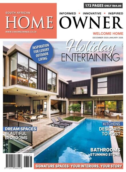 South African Home Owner – December 2025 – January 2026 Cover
