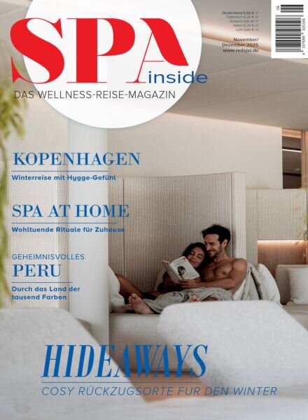 Spa Inside Germany – November-Dezember 2025 Cover