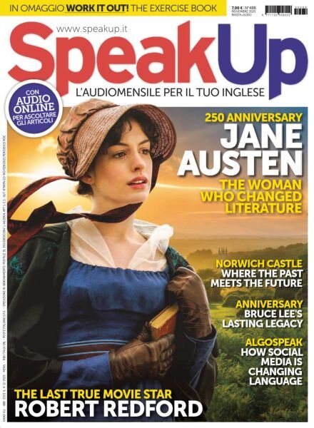 Speak Up Edizione italiana – Novembre 2025 Cover