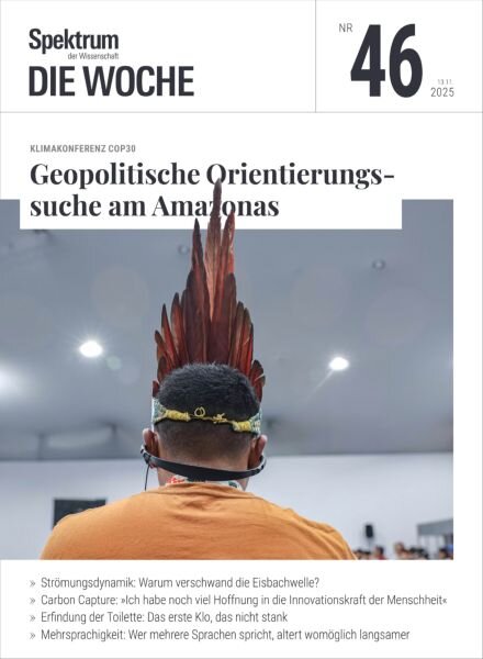 Spektrum Die Woche – 13 November 2025 Cover