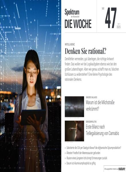 Spektrum Die Woche – 20 November 2025 Cover