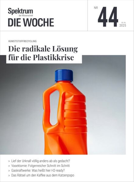 Spektrum Die Woche – 30 Oktober 2025 Cover