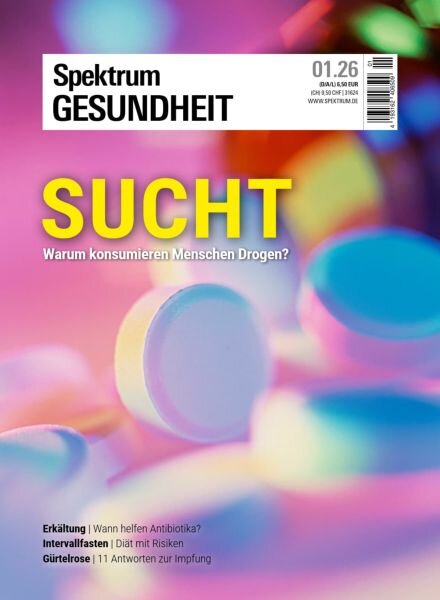 Spektrum Gesundheit – Januar 2026 Cover