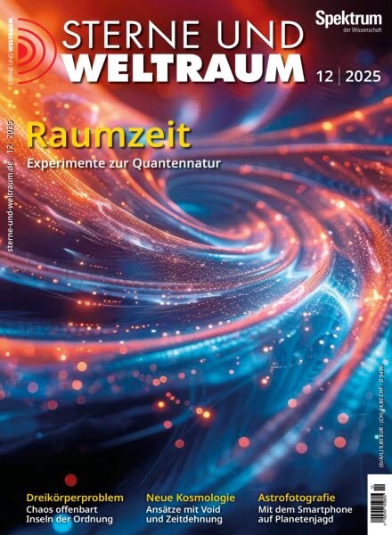 Spektrum Sterne und Weltraum – Dezember 2025 Cover
