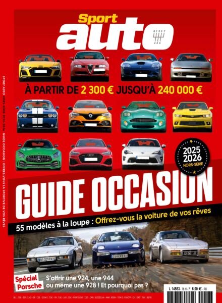 Sport Auto – Hors-Serie N 78 – 14 Novembre 2025 Cover