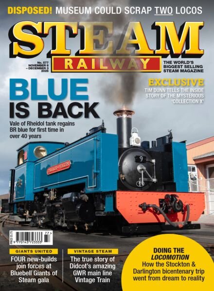 Steam Railway – November 6 2025 Cover