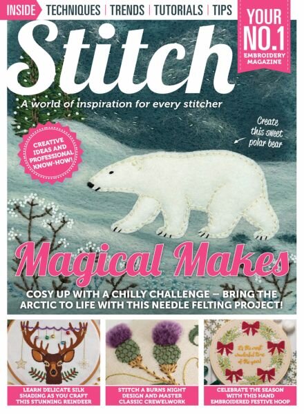 Stitch Magazine – December 2025 – January 2026 Cover