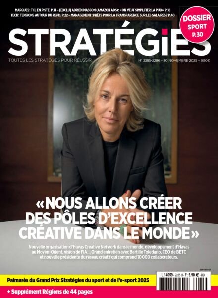 Strategies – 20 Novembre 2025 Cover