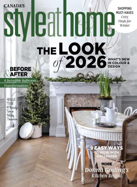 Style at Home Canada – Winter 2025 Cover