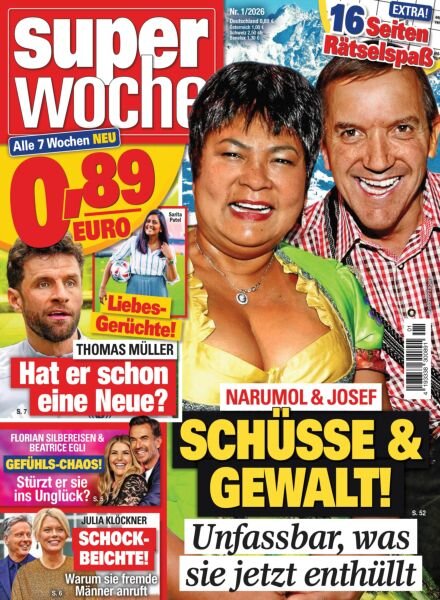 Super Woche – Nr 1 2026 Cover
