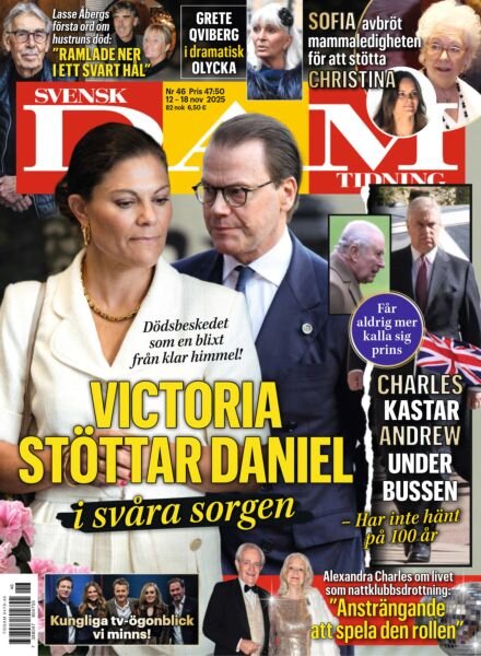 Svensk Damtidning – 12 November 2025 Cover