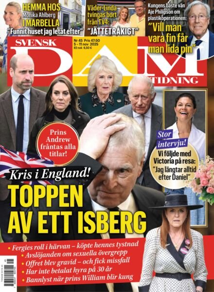 Svensk Damtidning – 5 November 2025 Cover