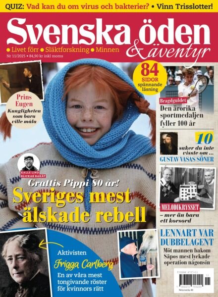 Svenska Oden & Aventyr – Oktober 2025 Cover