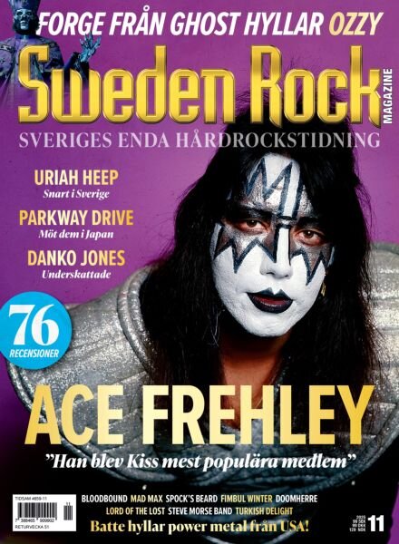 Sweden Rock Magazine – November 2025 Cover