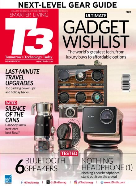 T3 India – November 2025 Cover