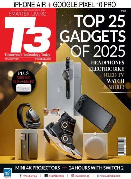 T3 India – October 2025 Cover