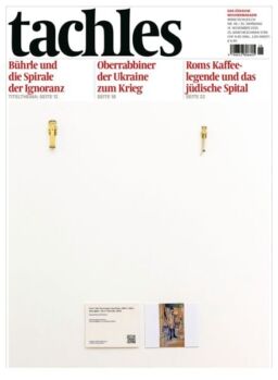 Tachles – 14 November 2025