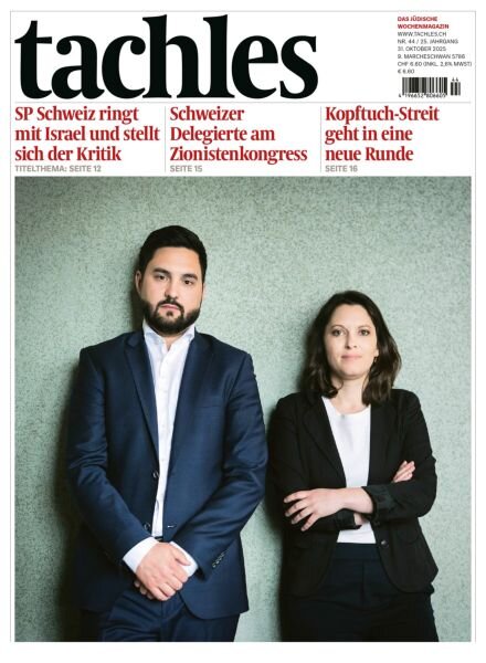 Tachles – 31 Oktober 2025 Cover