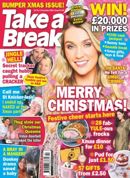 Take a Break Weekly – 20 November 2025 Cover