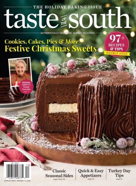 Taste of the South – November-December 2025 Cover