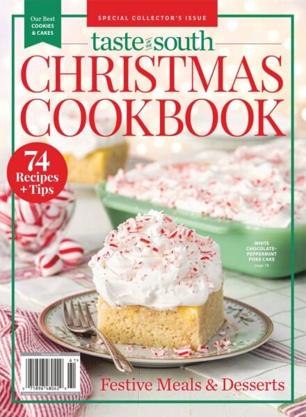 Taste of the South special collector’s Issue – Christmas Cookbook 2025 Cover