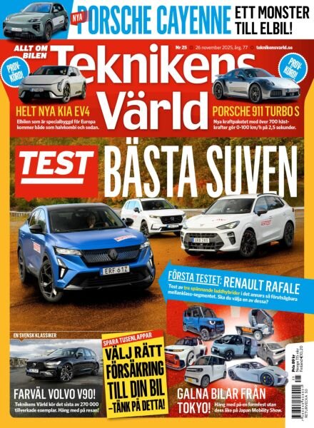 Teknikens varld – 26 November 2025 Cover