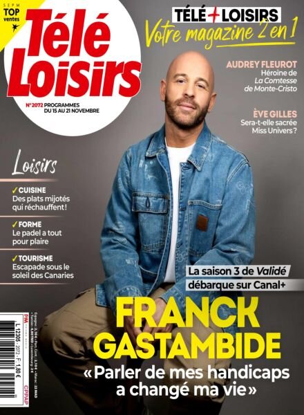 Tele Loisirs – 10 Novembre 2025 Cover
