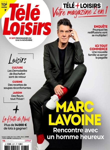Tele Loisirs – 3 Novembre 2025 Cover