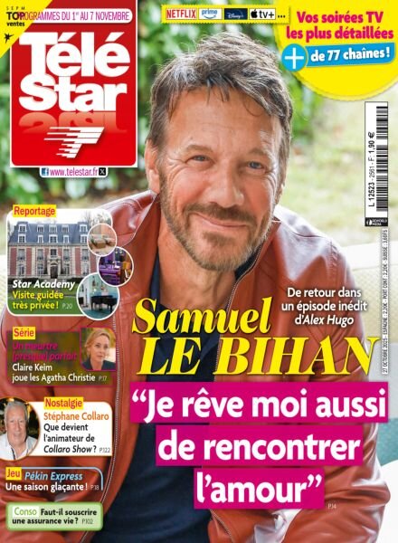 Tele Star – 27 Octobre 2025 Cover